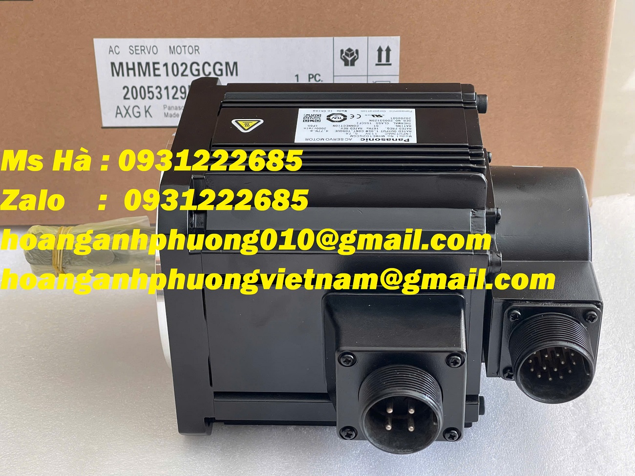 Nơi bán uy tín hiện nay - Servo motor MHME102GCGM Panasonic